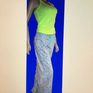 Victoria's Secret Love Pink Racerback Pajama Set XS NEW